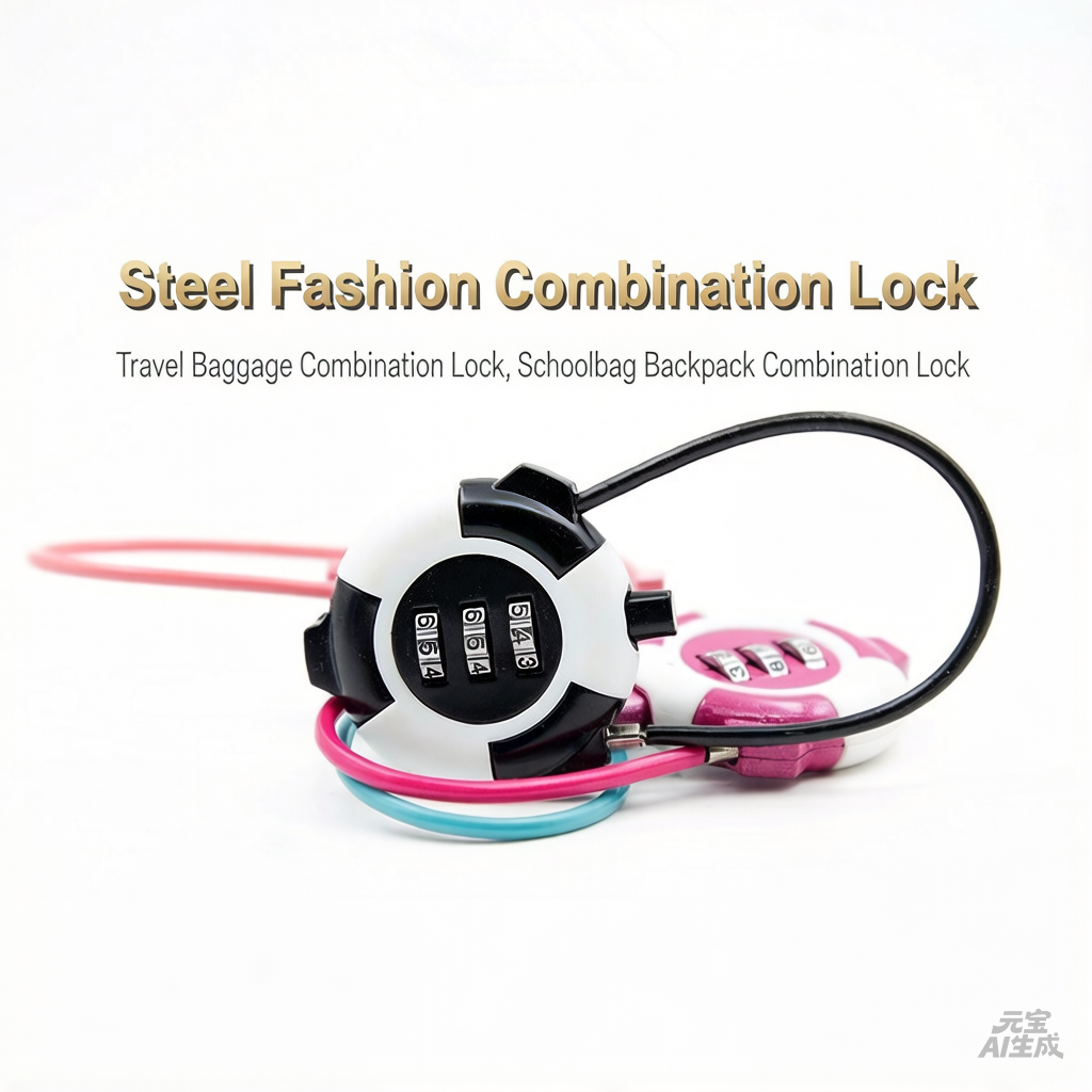 Rugged Sport Strap - 3 Digit Combination Cable Lock Strap