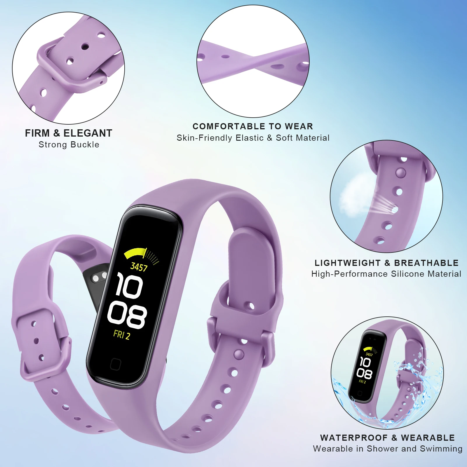 Soft Silicone Strap For Samsun - Silicone Band Replacement 리뷰 및 가격
