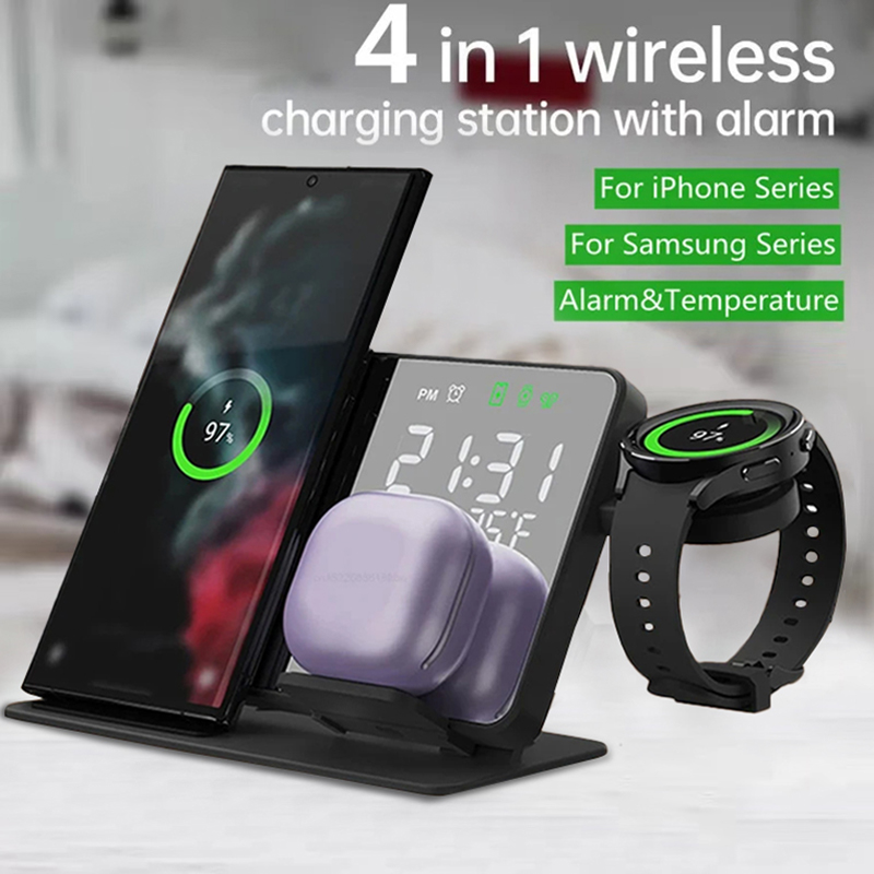 Wireless Charger Alarm Clock S - Wireless Charger Watch 리뷰 및 가격