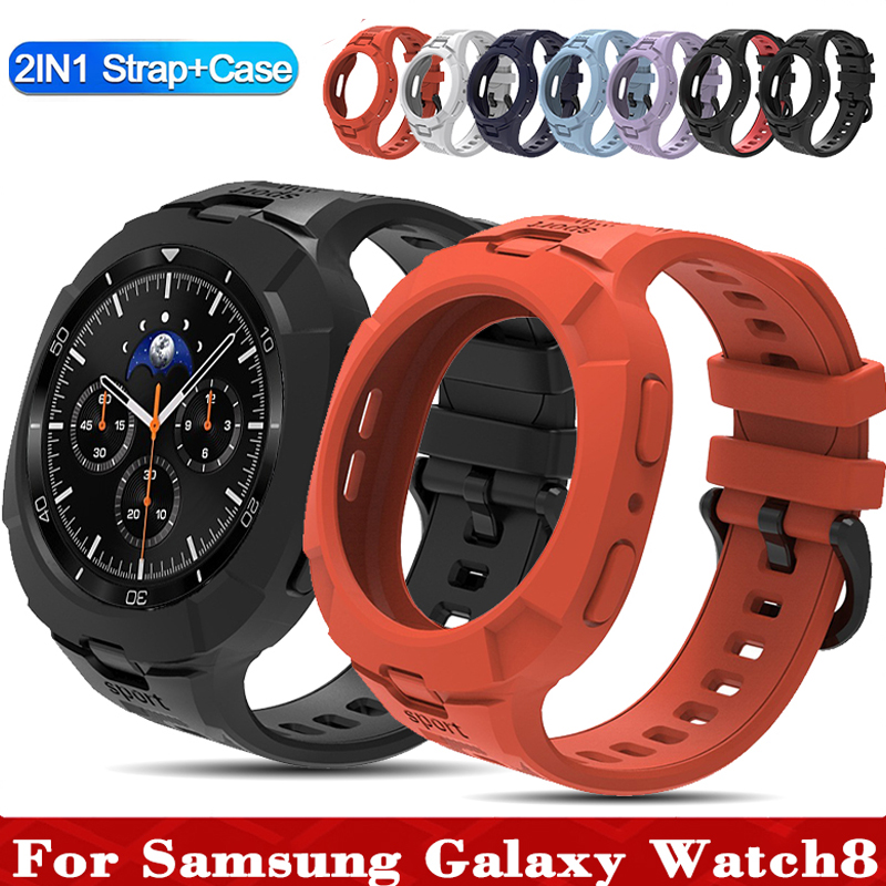 Case+Strap For Samsung Galaxy  - Silicone Band Replacement 리뷰 및 가격