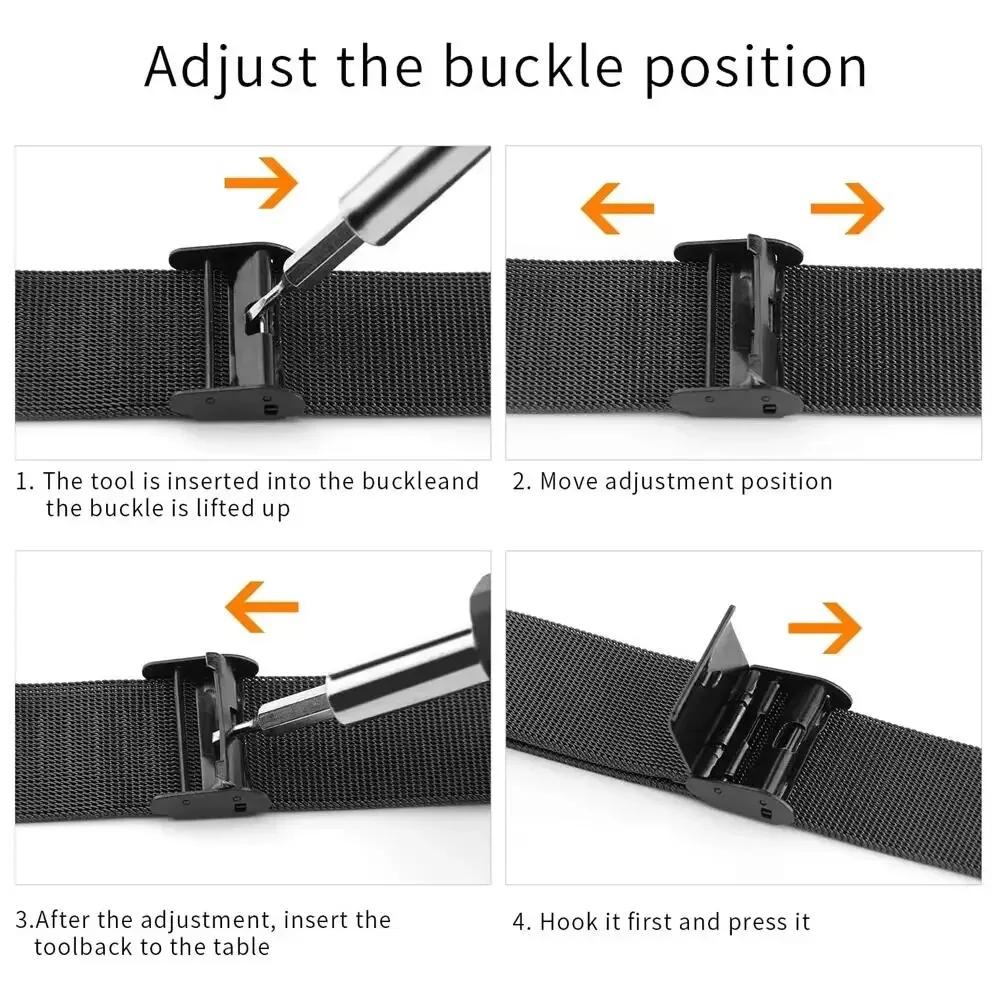 Metal Bands for Huawei Band 6/ - Stainless Mesh Band 리뷰 및 가격