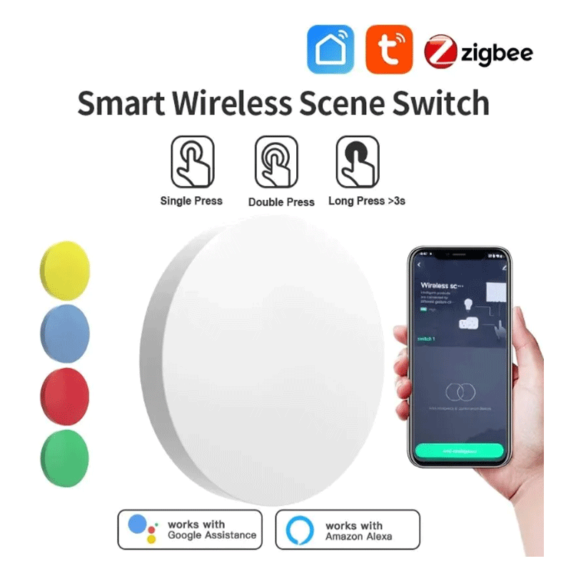 Tuya ZigBee Smart Wireless But - Smart Accessories 리뷰 및 가격
