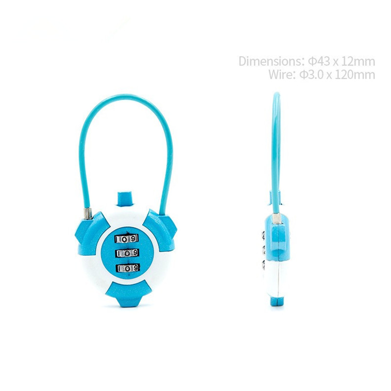 3 Digit Combination Cable Lock - Rugged Sport Strap 리뷰 및 가격