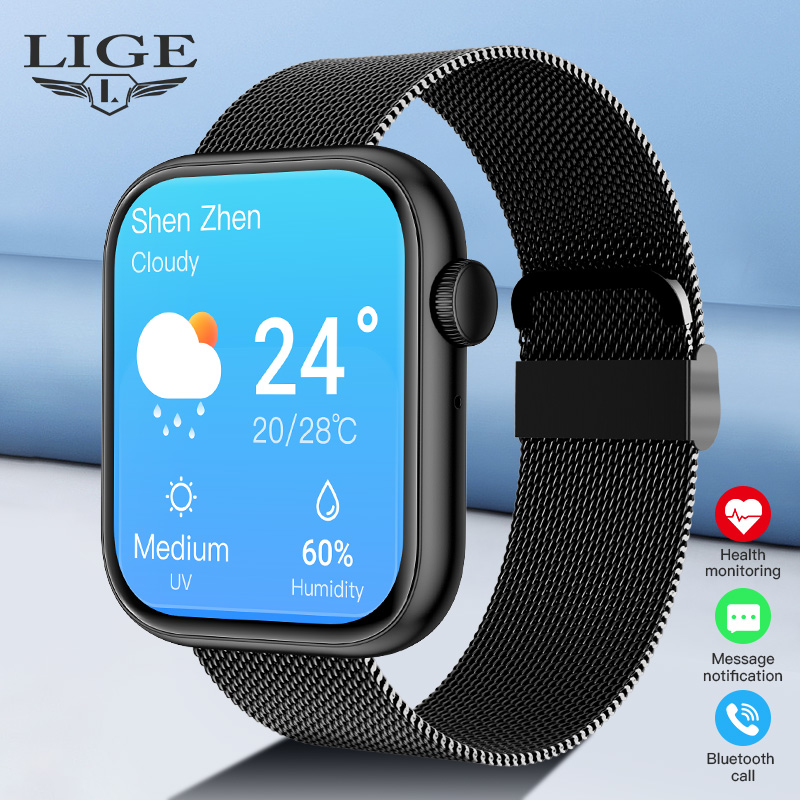LIGE New Women Smart Watch 1.8 - Smartwatch X12 리뷰 및 가격