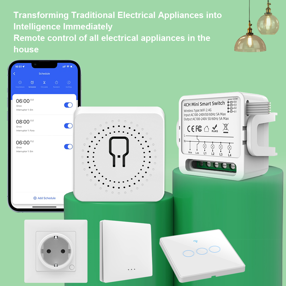 Tuya WiFi Smart Switch 1/2/3/4 - Smart Accessories 리뷰 및 가격