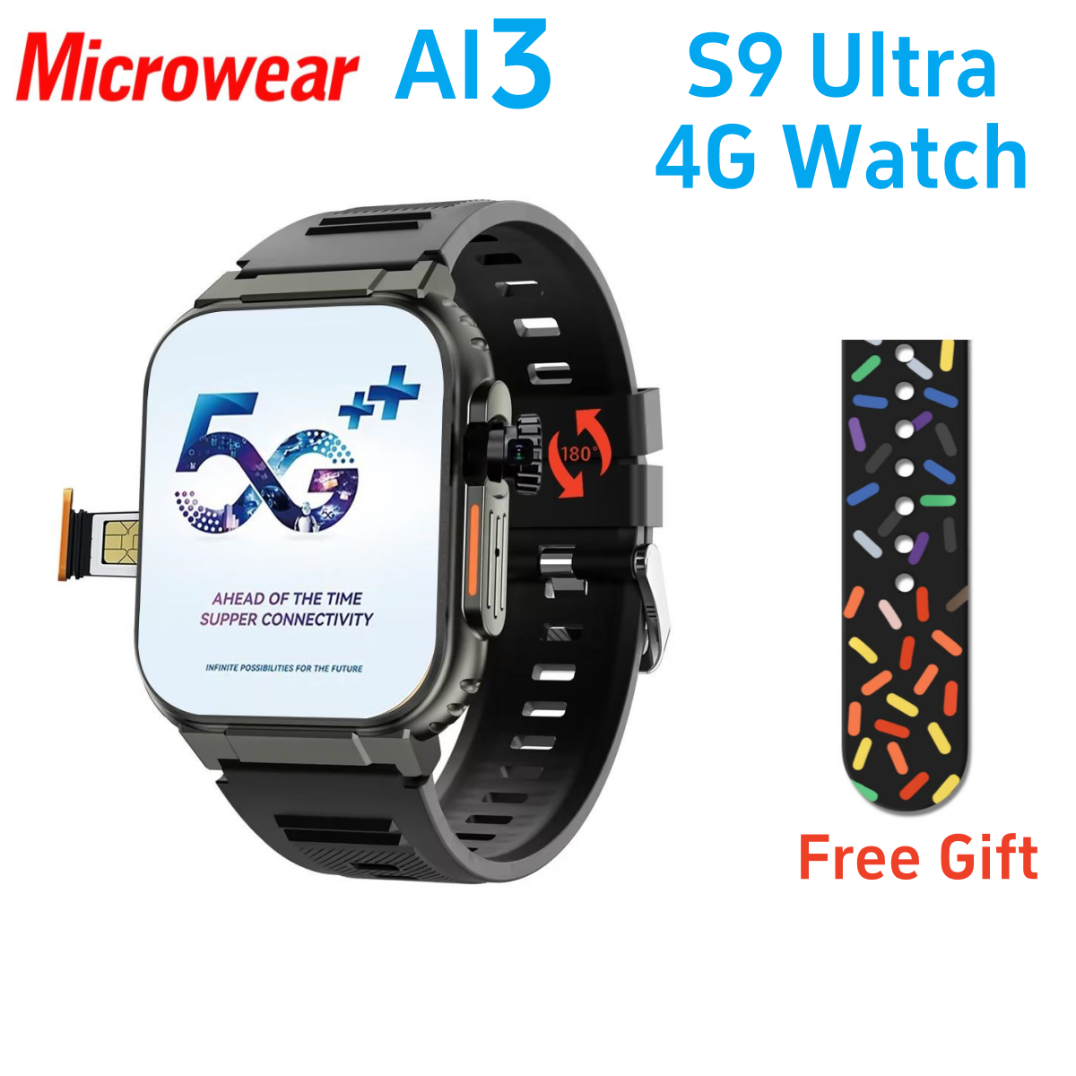 Microwear Ultra Ai3 Smart Watc - Smartwatch Instagram 리뷰 및 가격