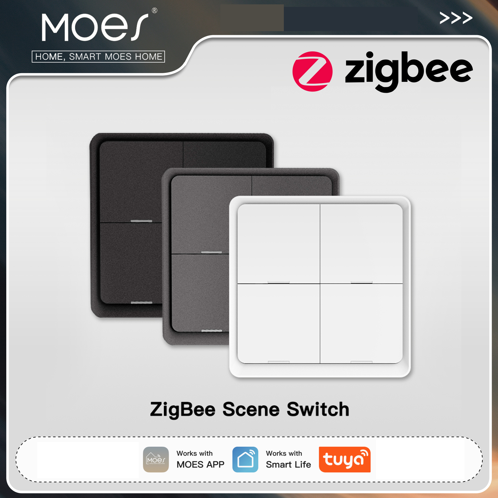 MOES ZigBee Wireless 12 Scene  - Smart Accessories 리뷰 및 가격