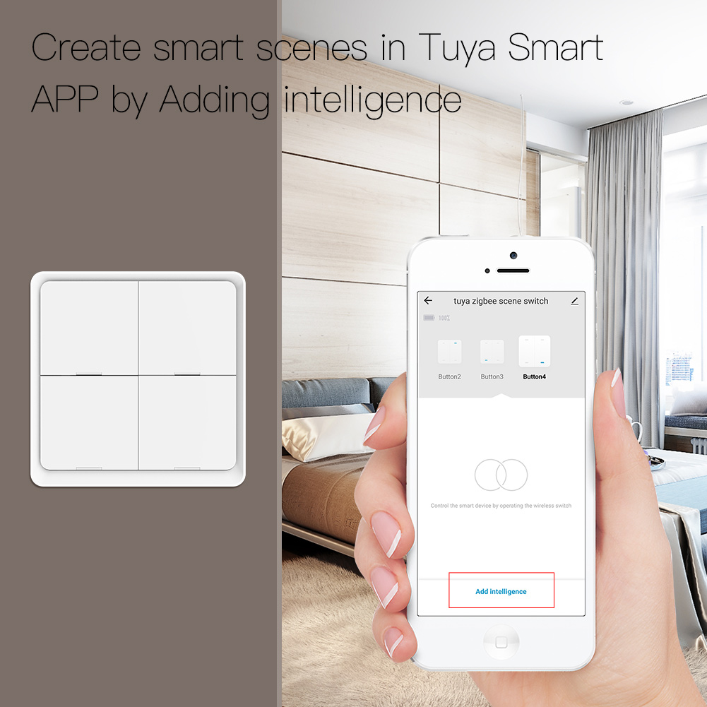 MOES ZigBee Wireless 12 Scene  - Smart Accessories 리뷰 및 가격