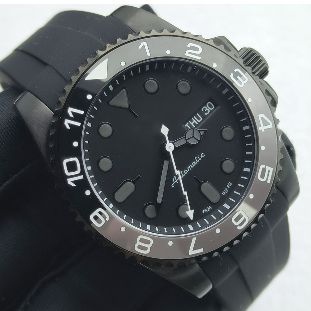 40MM NH36 Watch Black Men's St - Accessories With Watch 리뷰 및 가격