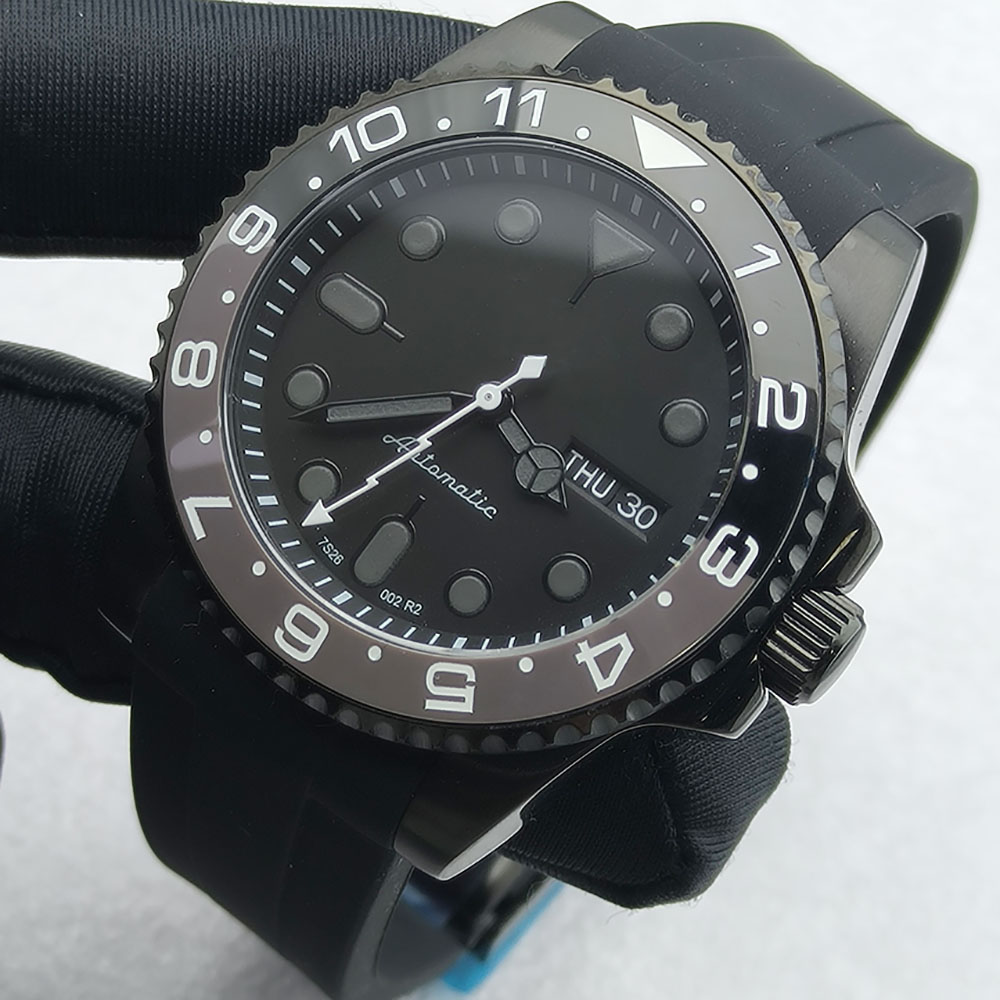 40MM NH36 Watch Black Men's St - Accessories With Watch 리뷰 및 가격