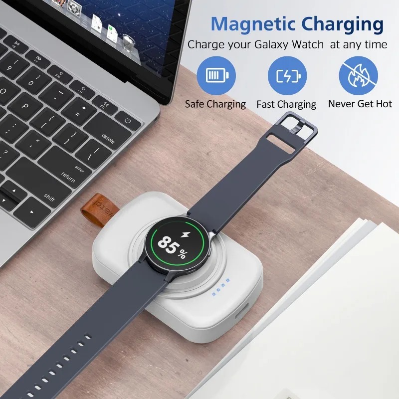 Portable 1800mAh Magnetic Wire - Wireless Charger Watch 리뷰 및 가격