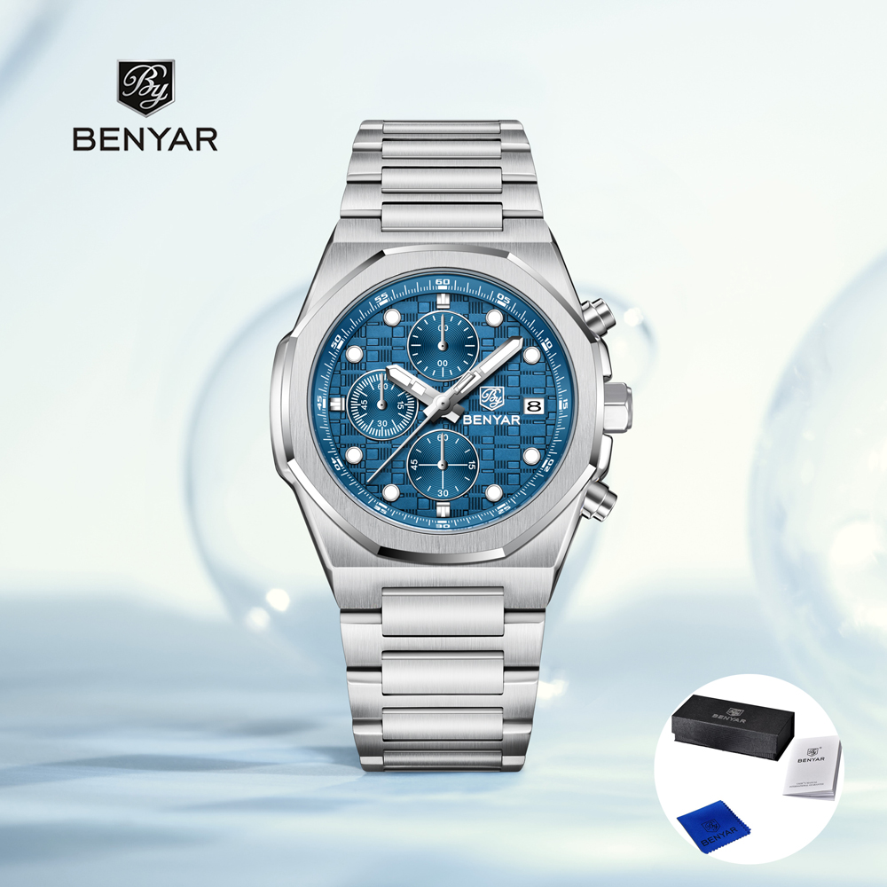 2025 New BENYAR Men's Watches  - Accessories With Watch 리뷰 및 가격