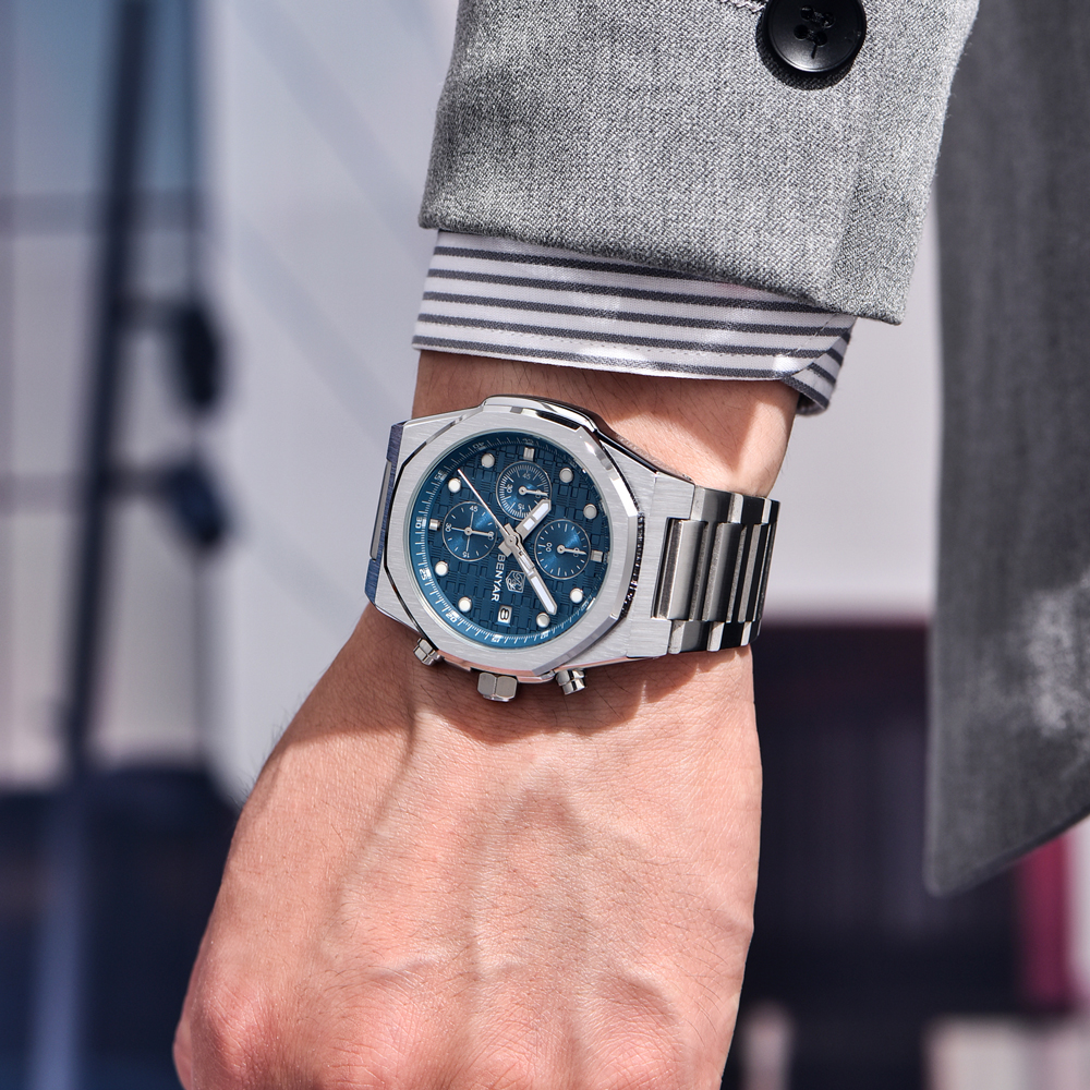 2025 New BENYAR Men's Watches  - Accessories With Watch 리뷰 및 가격