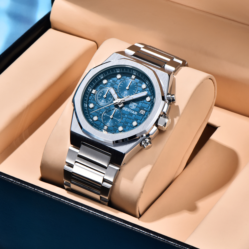 2025 New BENYAR Men's Watches  - Accessories With Watch 리뷰 및 가격