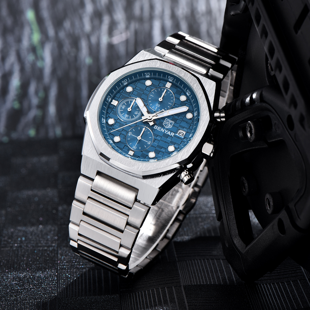 2025 New BENYAR Men's Watches  - Accessories With Watch 리뷰 및 가격