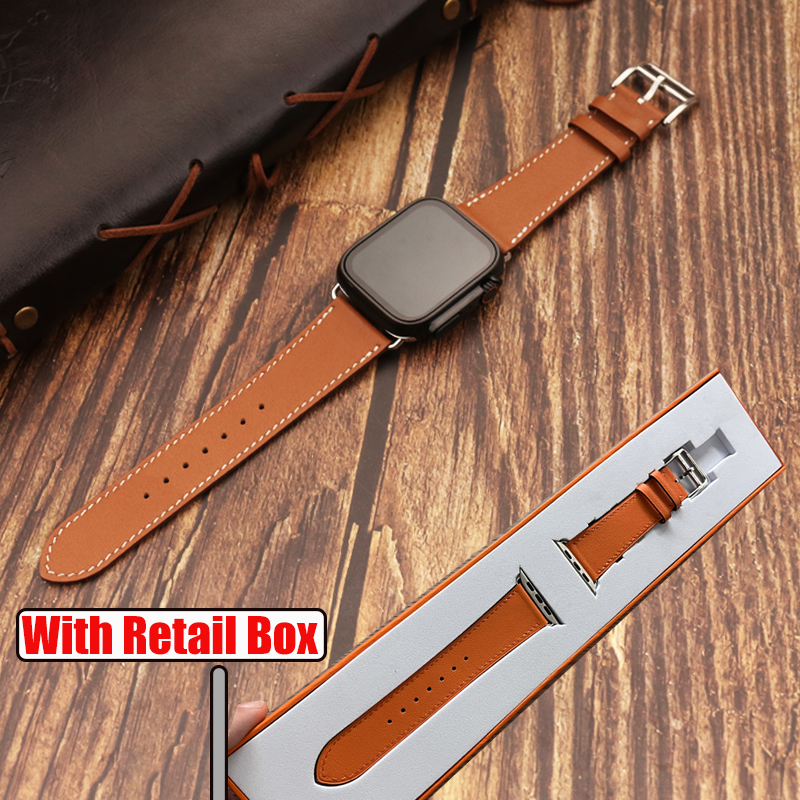 With Gift Box Genuine Leather  - Smartwatch Accessories Shop 리뷰 및 가격