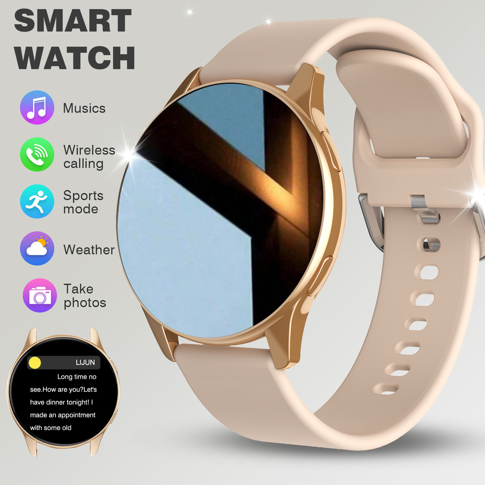 Smartwatch, Wireless Calling/D - Smartwatch Custom 리뷰 및 가격
