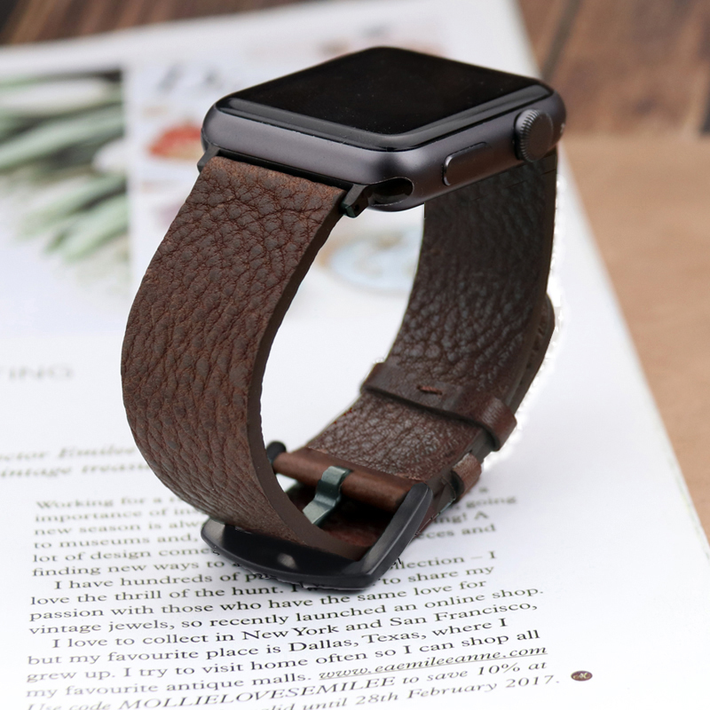 Italian Calfskinl Strap for Ap - Smartwatch Accessories Shop 리뷰 및 가격