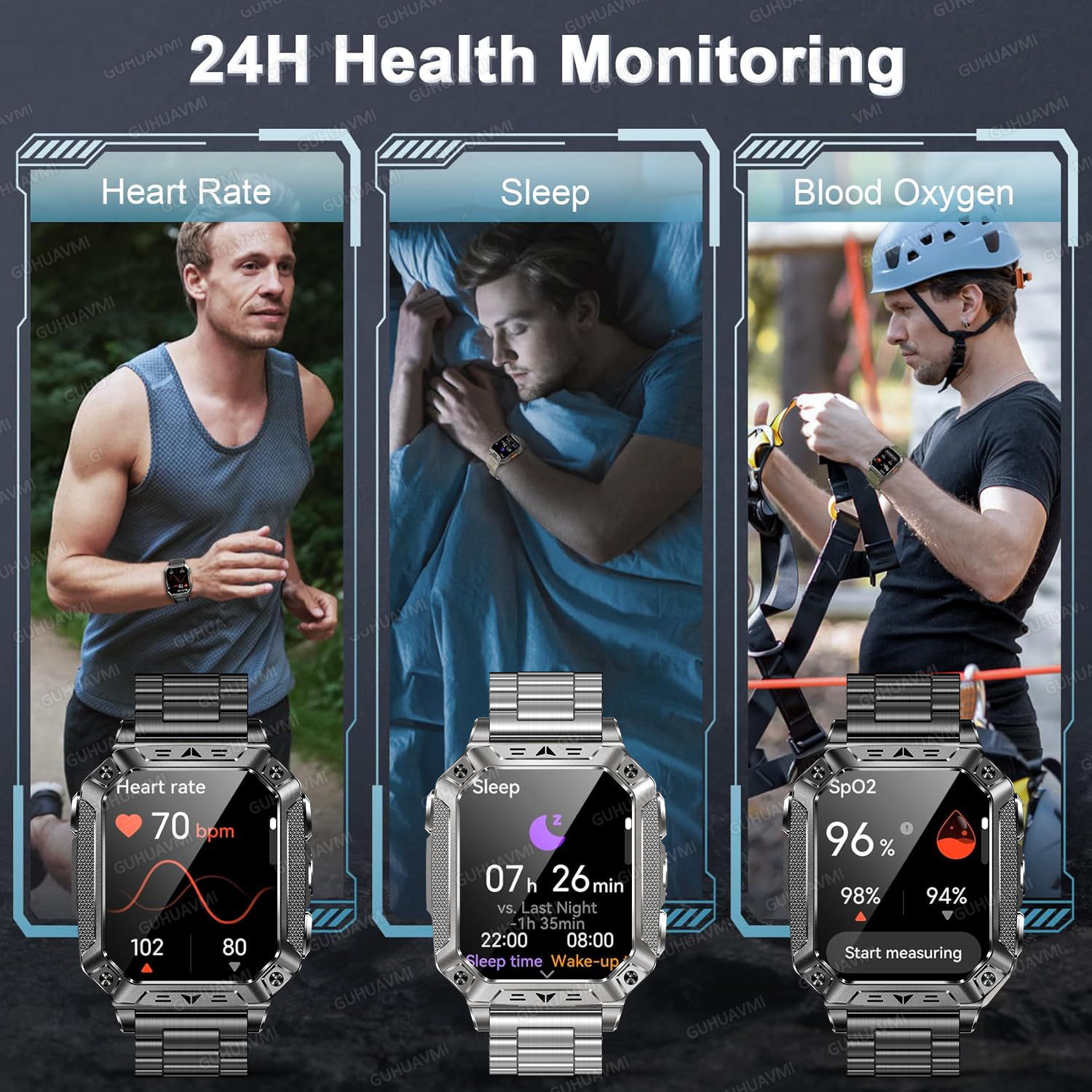 2026 Military 1400mAh Battery  - Smartwatch Nexus 리뷰 및 가격
