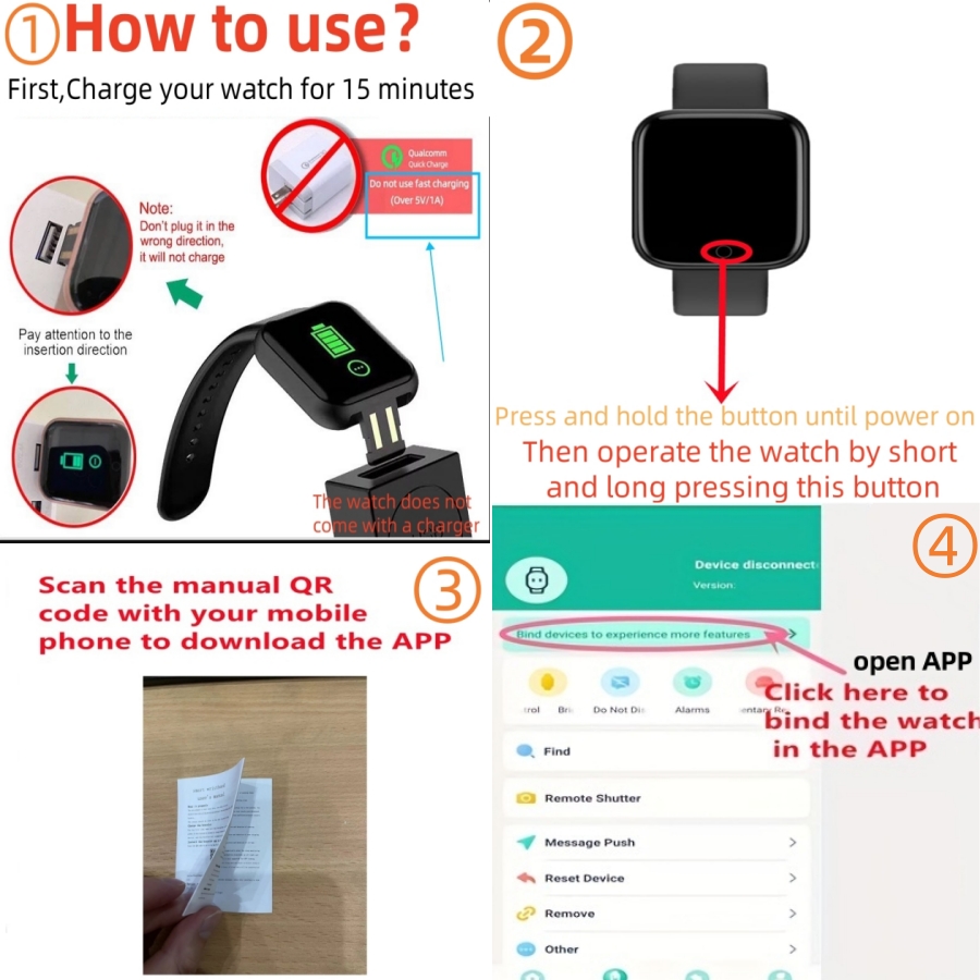 Smart Watch Message Remind Mus - Smartwatch X12 리뷰 및 가격
