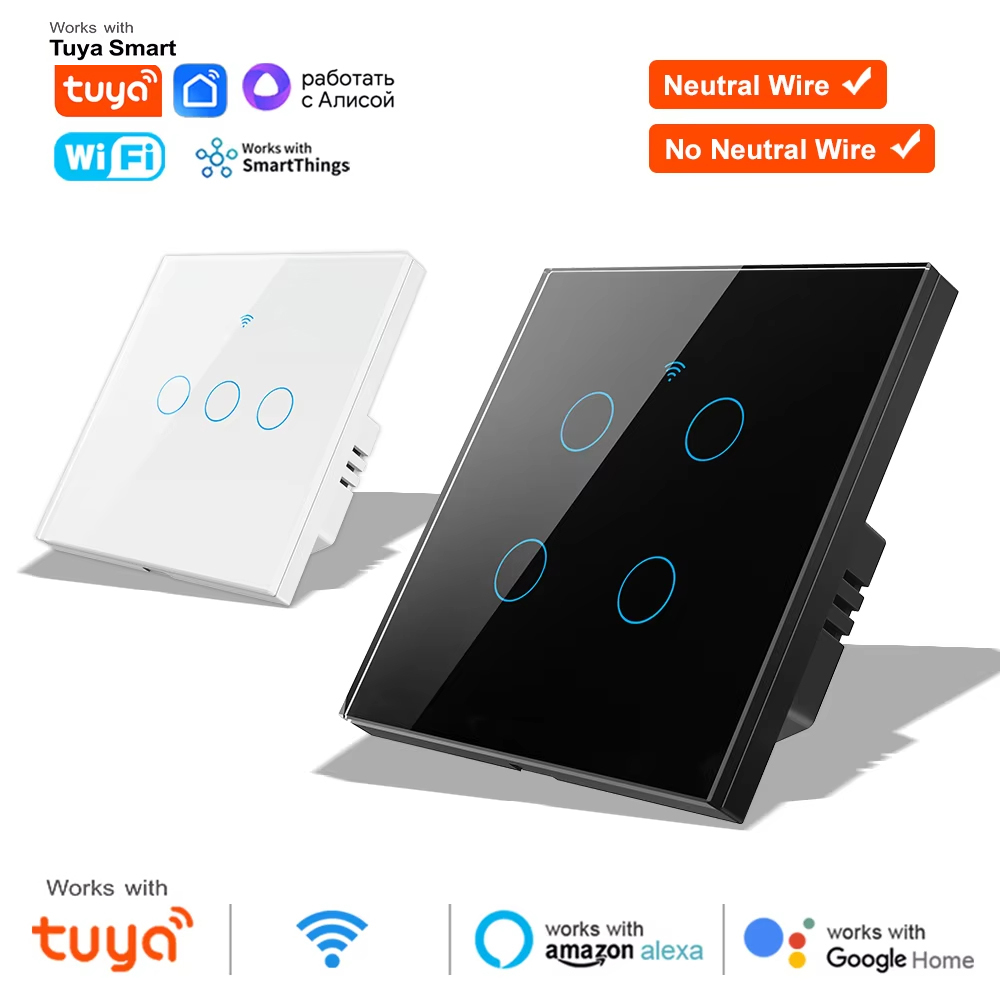 WiFi RF 433mhz Touch Wall Ligh - Smart Accessories 리뷰 및 가격