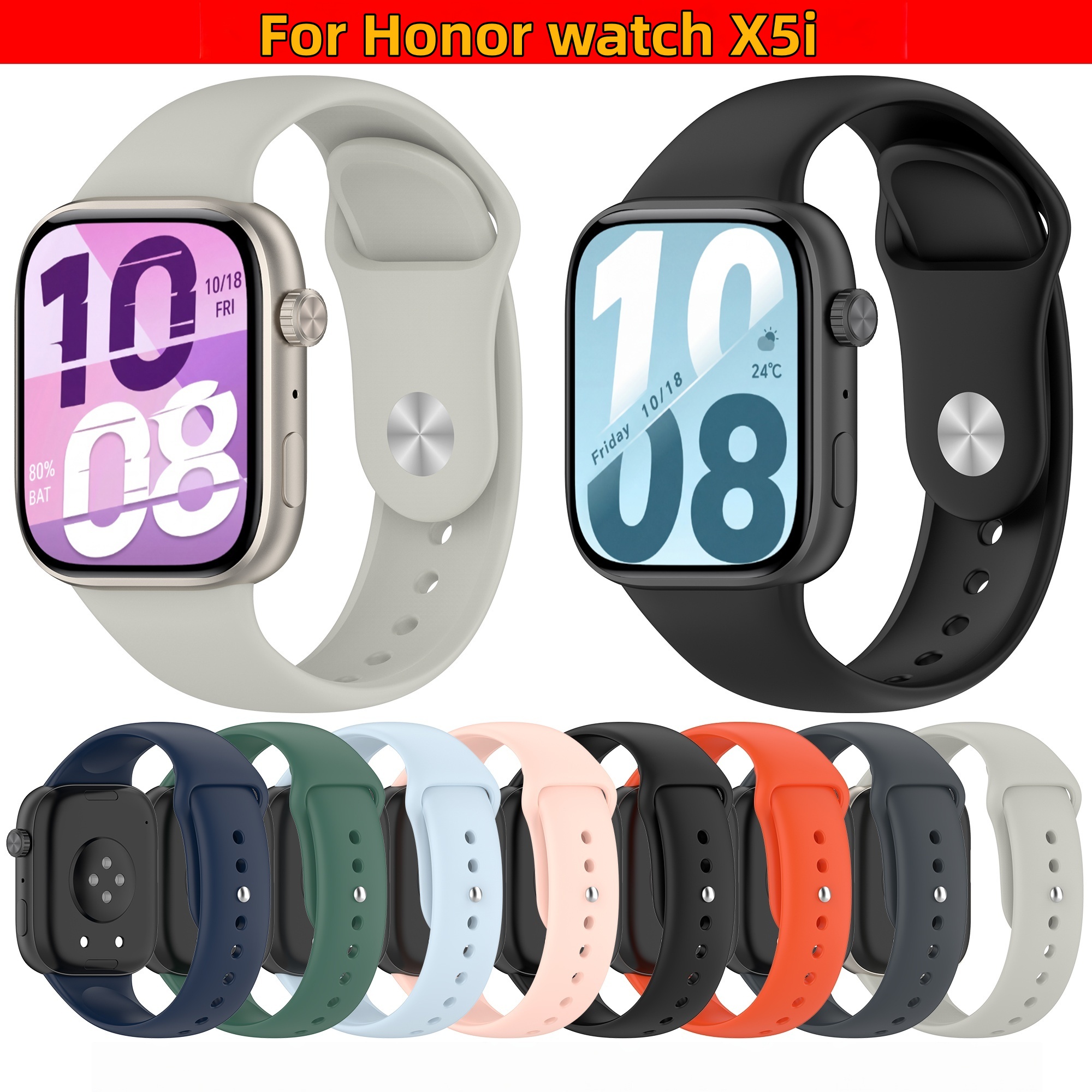 Soft Silicone Sport Watch Band - Silicone Band Replacement 리뷰 및 가격
