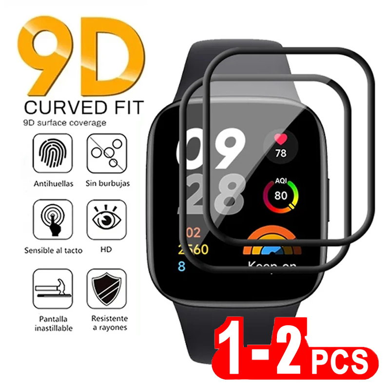 2 Pcs Tempered Glass for Redmi - Smartwatch Icon 리뷰 및 가격
