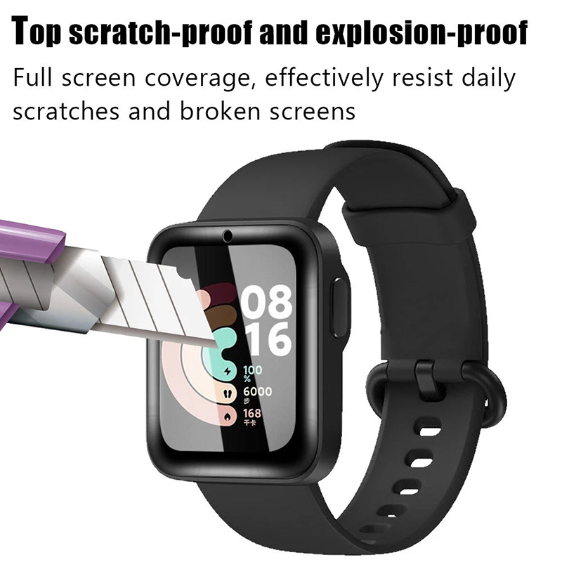 2 Pcs Tempered Glass for Redmi - Smartwatch Icon 리뷰 및 가격