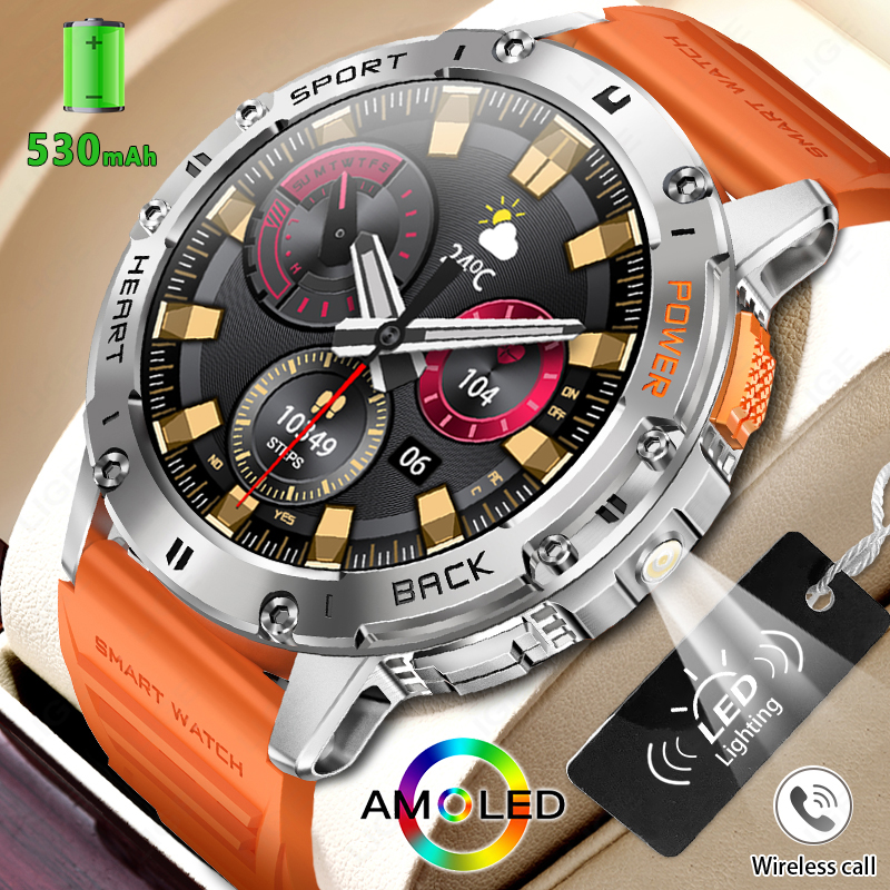 LIGE 1.43 Inch AMOLED Screen B - Smartwatch Instagram 리뷰 및 가격