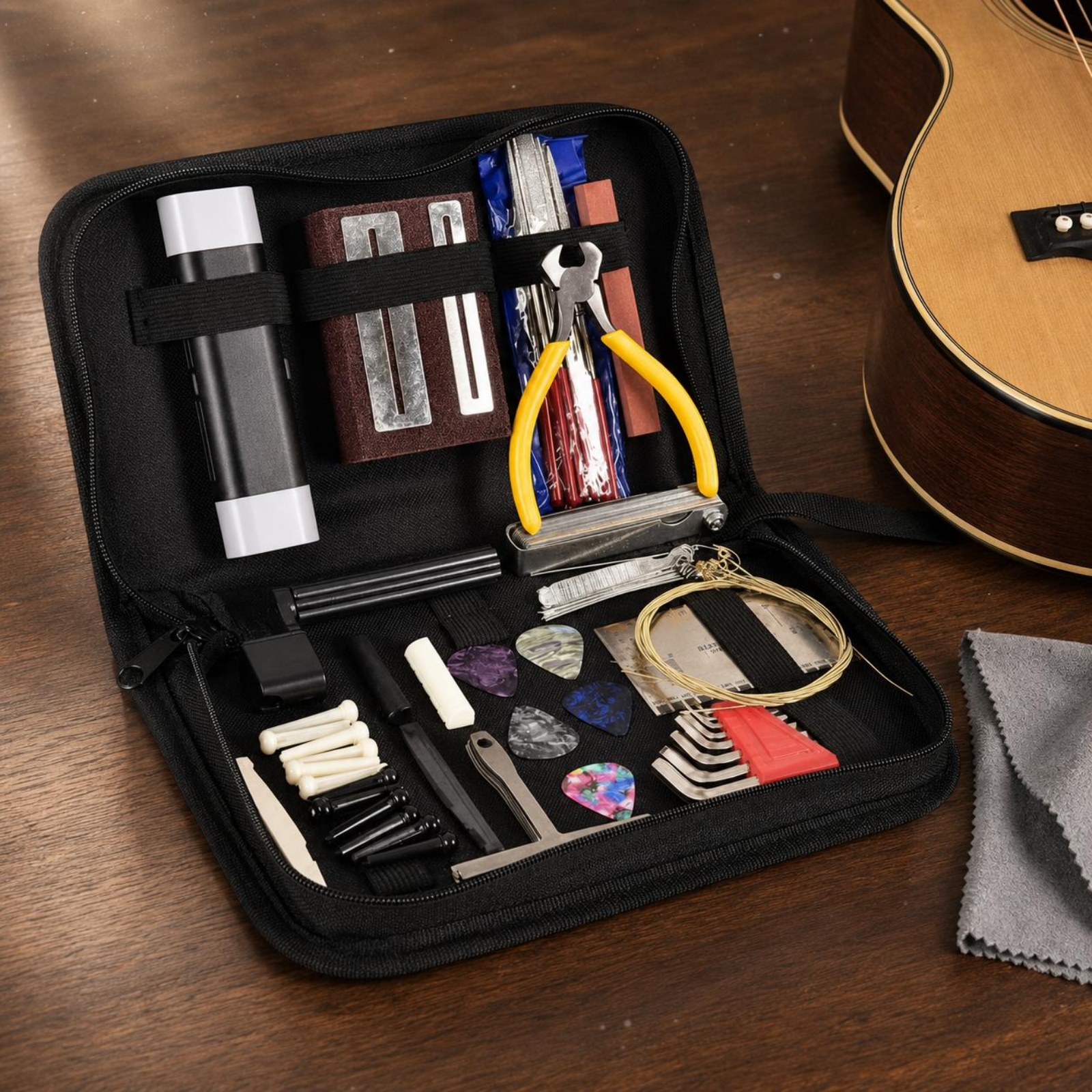Guitar Repair Toolkit Elastic  - Tool Kit Strap Change 리뷰 및 가격