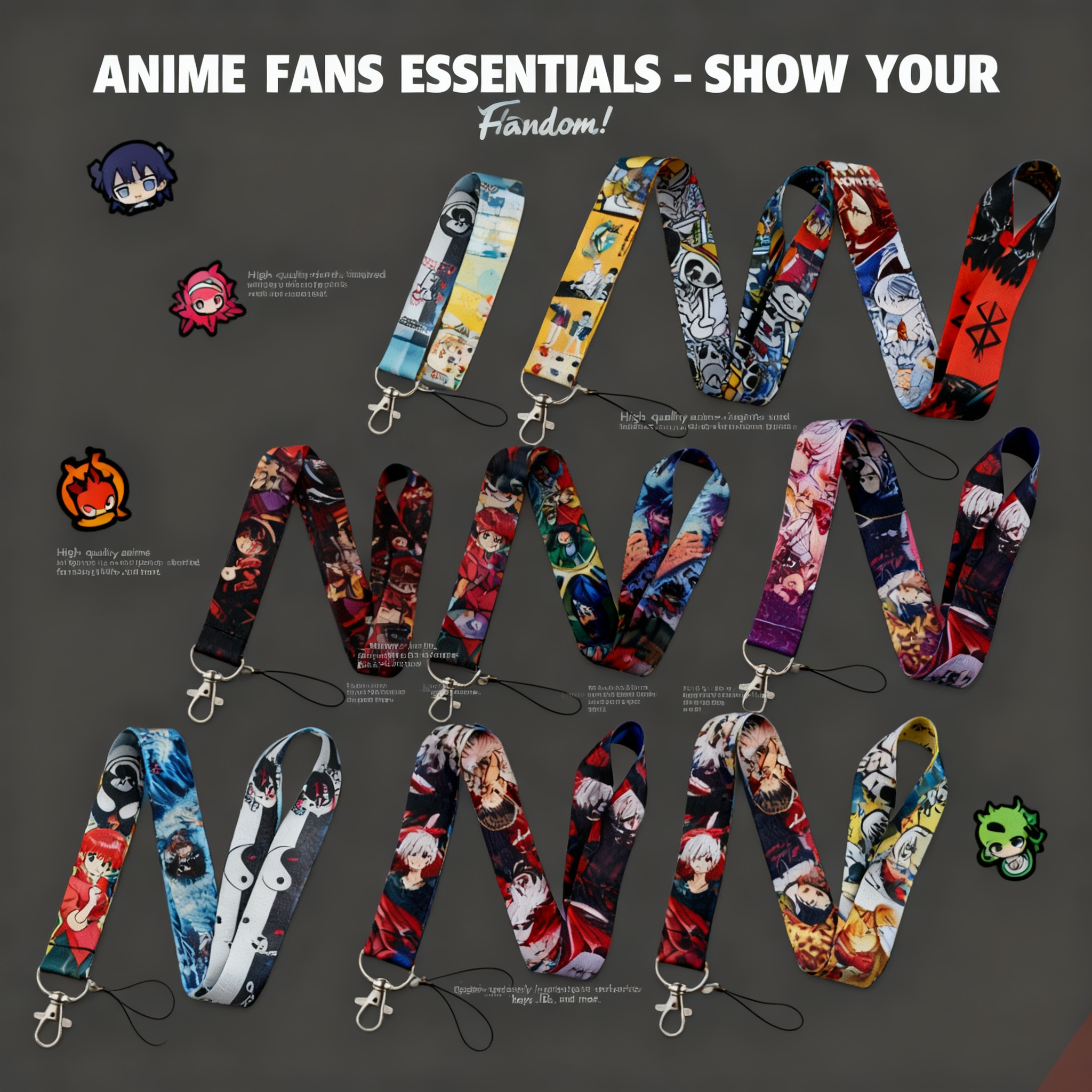 Anime Lanyard Neck Strap For I - Rugged Sport Strap 리뷰 및 가격
