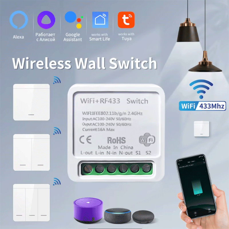 Tuya WiFi Smart Light Switch S - Smart Accessories 리뷰 및 가격