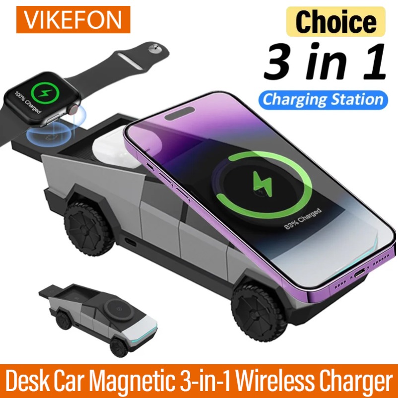 VIKEFON Desk Car Magnetic 3-in - Magnetic Charging Stand 리뷰 및 가격
