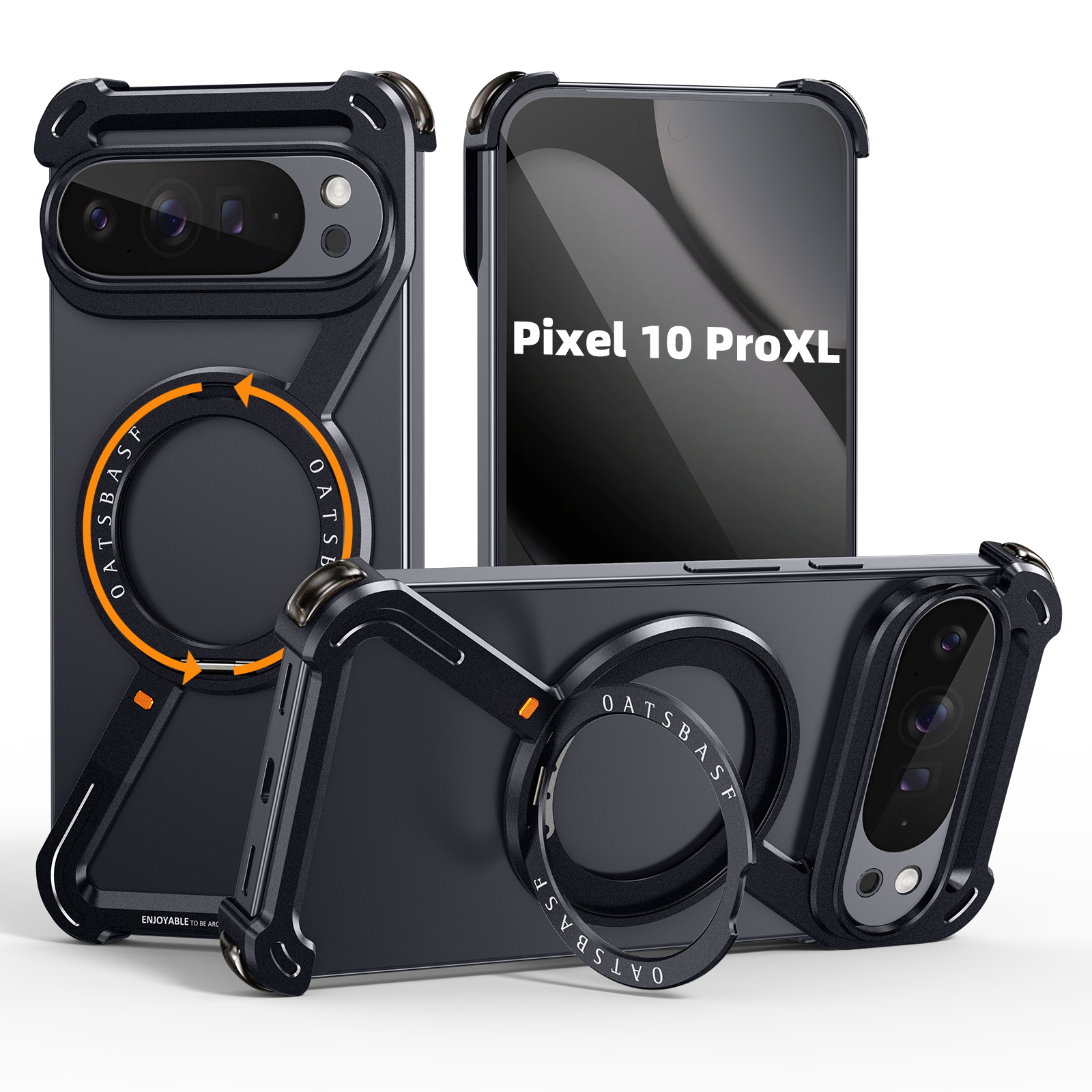 Oatsbasf Metal Phone Case for  - Magnetic Charging Stand 리뷰 및 가격