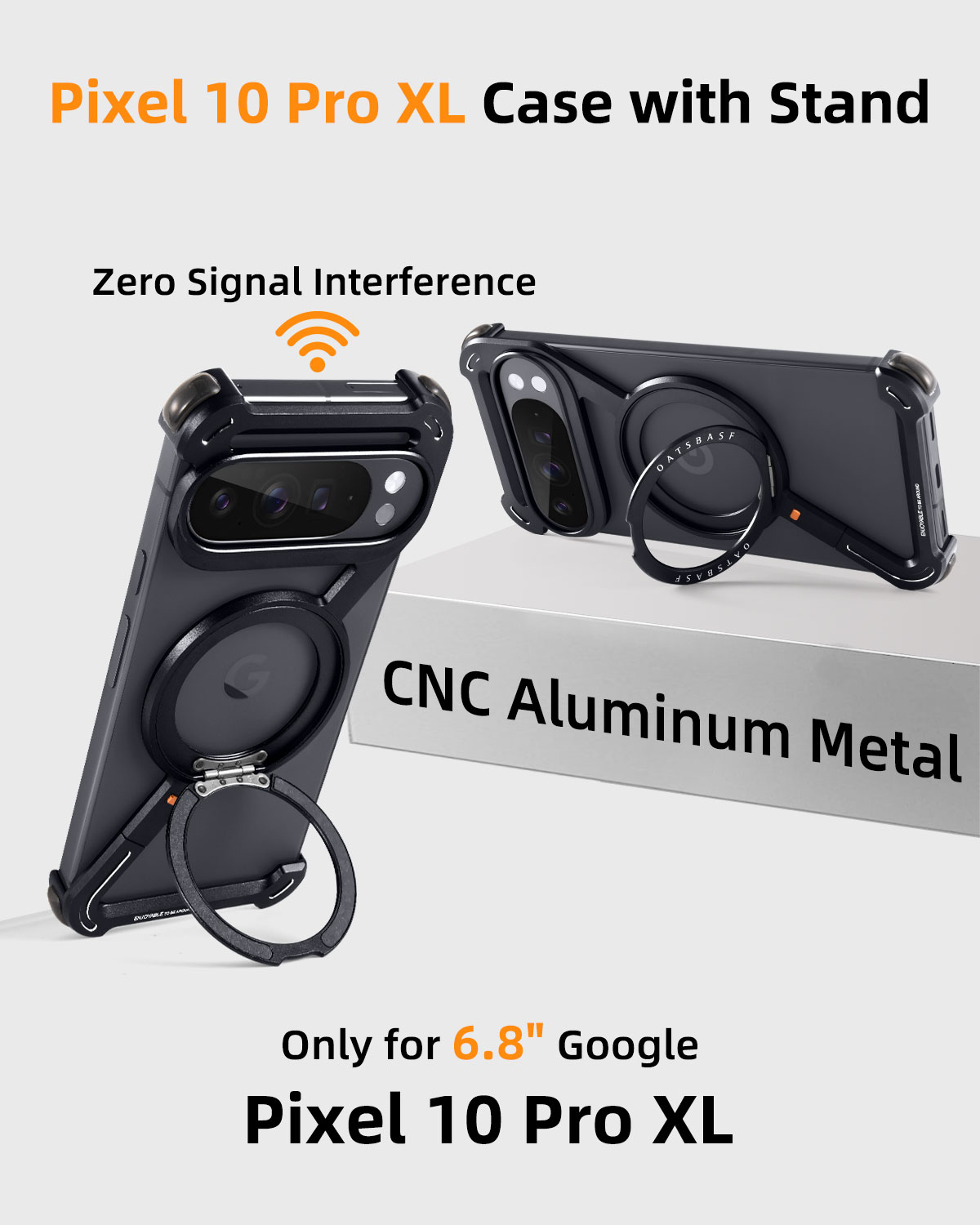 Oatsbasf Metal Phone Case for  - Magnetic Charging Stand 리뷰 및 가격