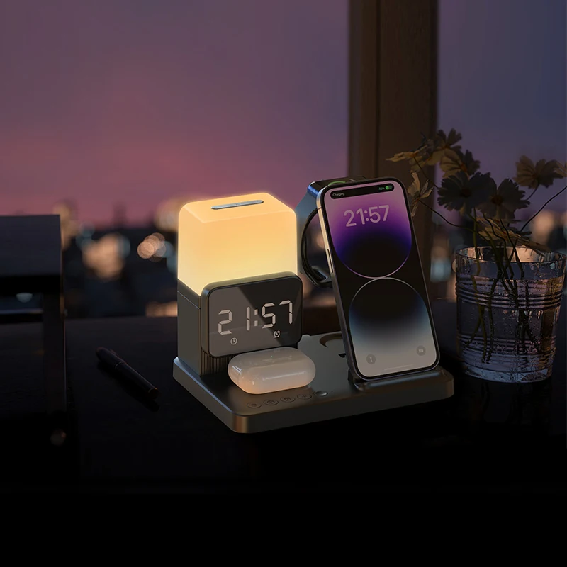 6 in 1 Wireless Charger Stand  - Smartwatch X12 리뷰 및 가격
