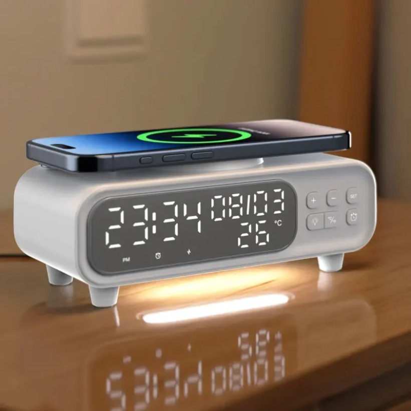 15W Wireless Charger Time Alar - Wireless Charger Watch 리뷰 및 가격
