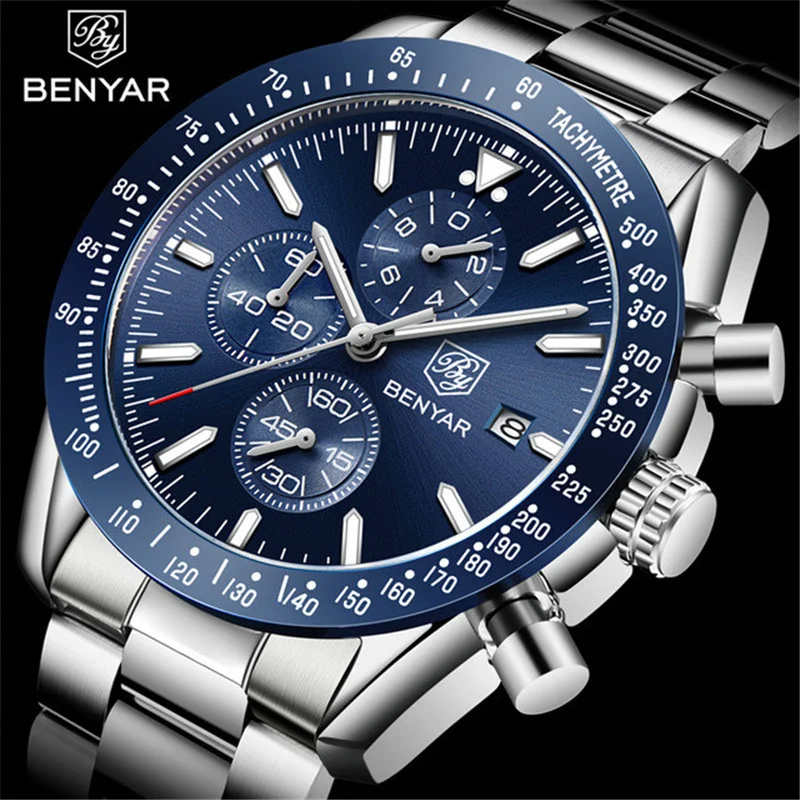 Men Watch BENYAR Top Brand Lux - Smartwatch Nexus 리뷰 및 가격