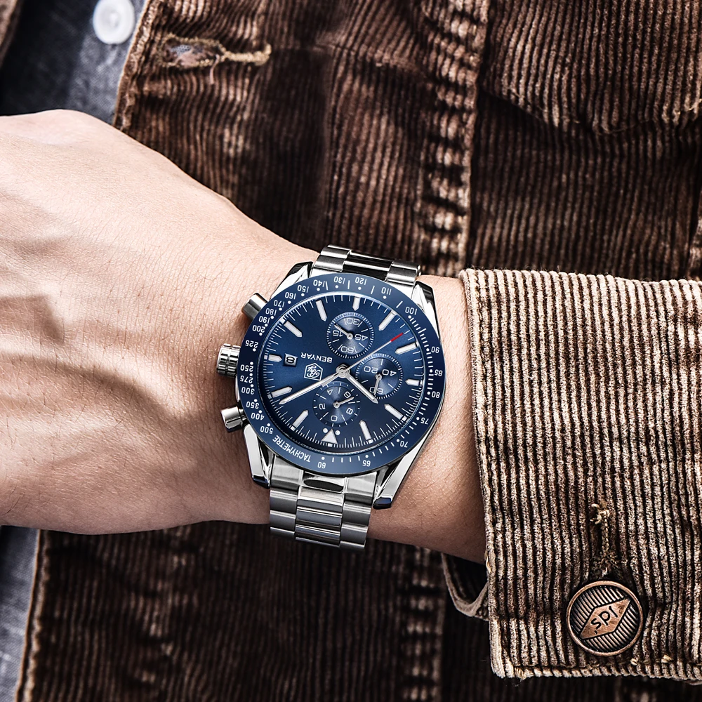 Men Watch BENYAR Top Brand Lux - Smartwatch Nexus 리뷰 및 가격
