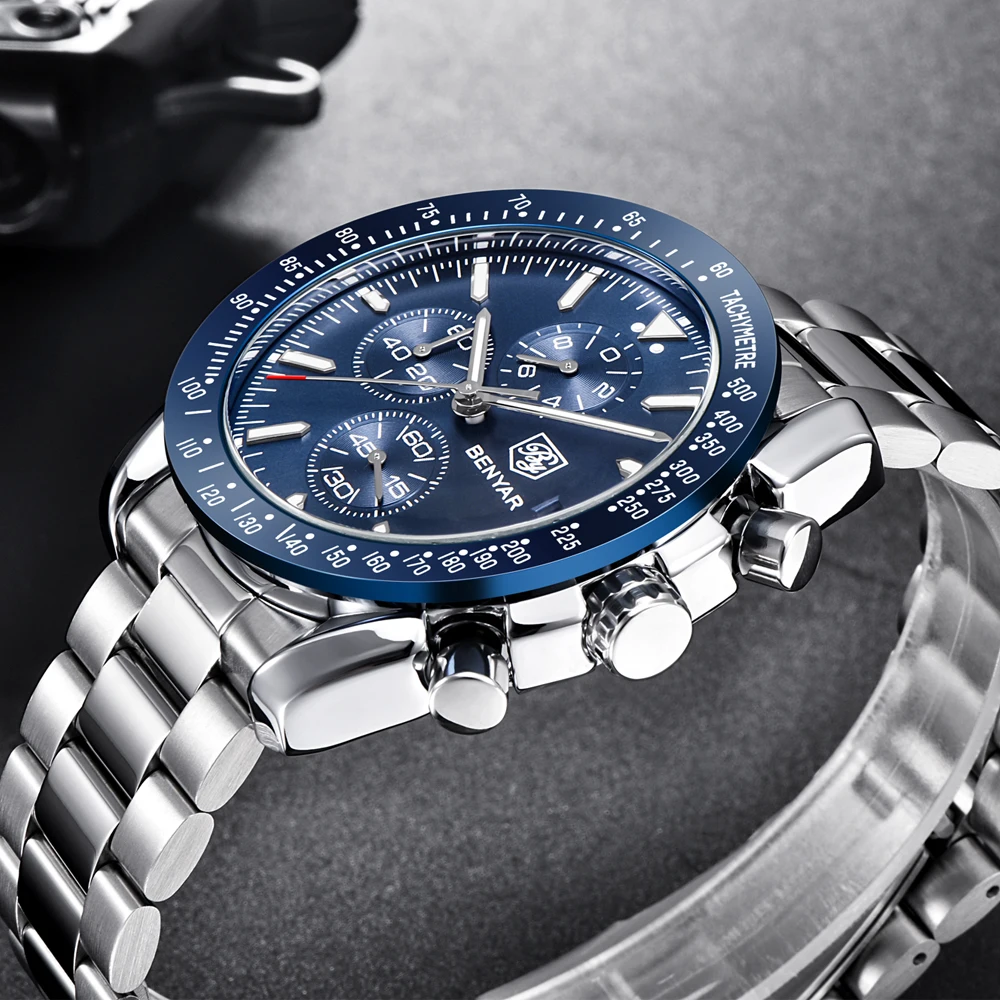 Men Watch BENYAR Top Brand Lux - Smartwatch Nexus 리뷰 및 가격
