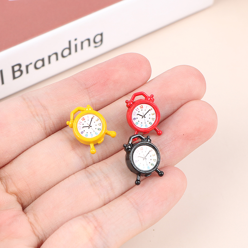 1PC 1:12 Scale Alarm Clock Dol - Accessories With Watch 리뷰 및 가격
