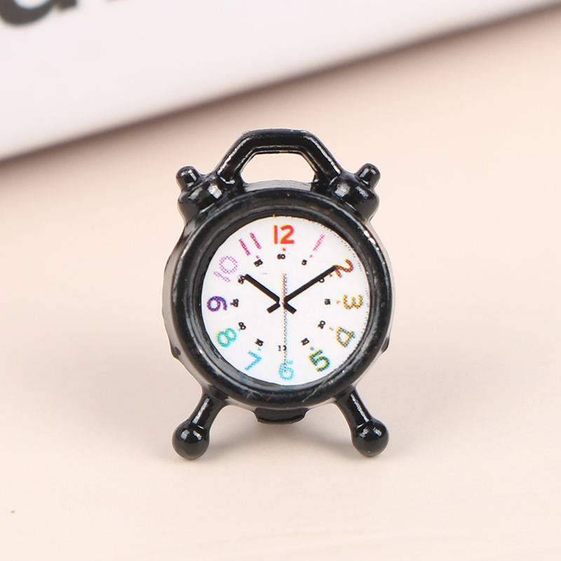 1PC 1:12 Scale Alarm Clock Dol - Accessories With Watch 리뷰 및 가격