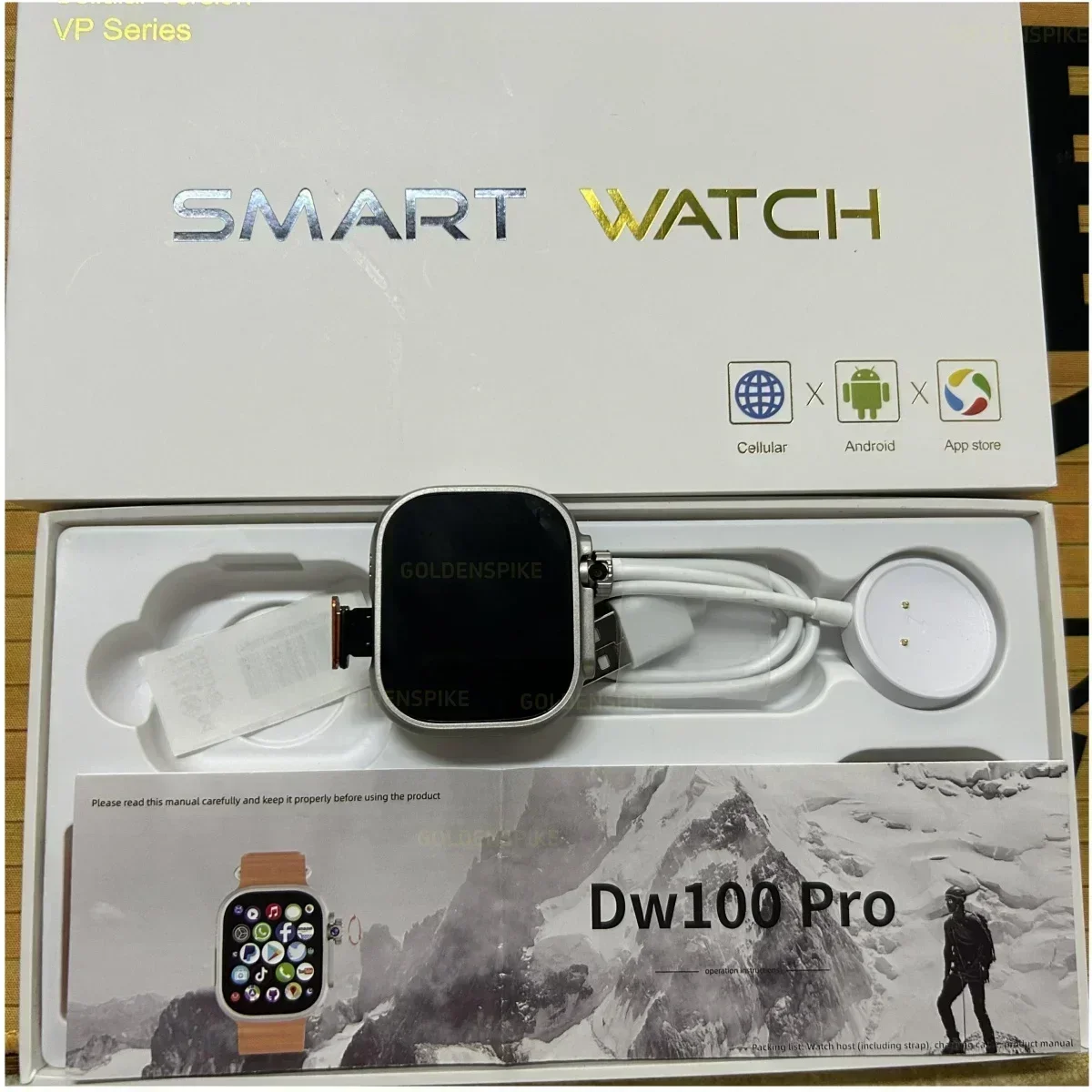 DW100 Pro Smartwatch Fingerpri - Smartwatch Instagram 리뷰 및 가격