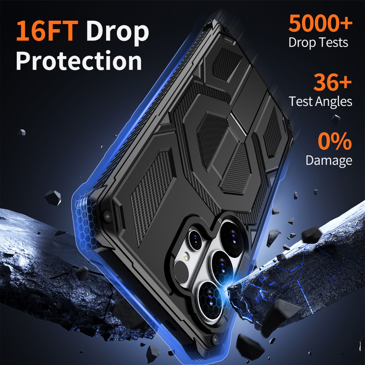 Phone Case for Samsung Galaxy  - Magnetic Charging Stand 리뷰 및 가격