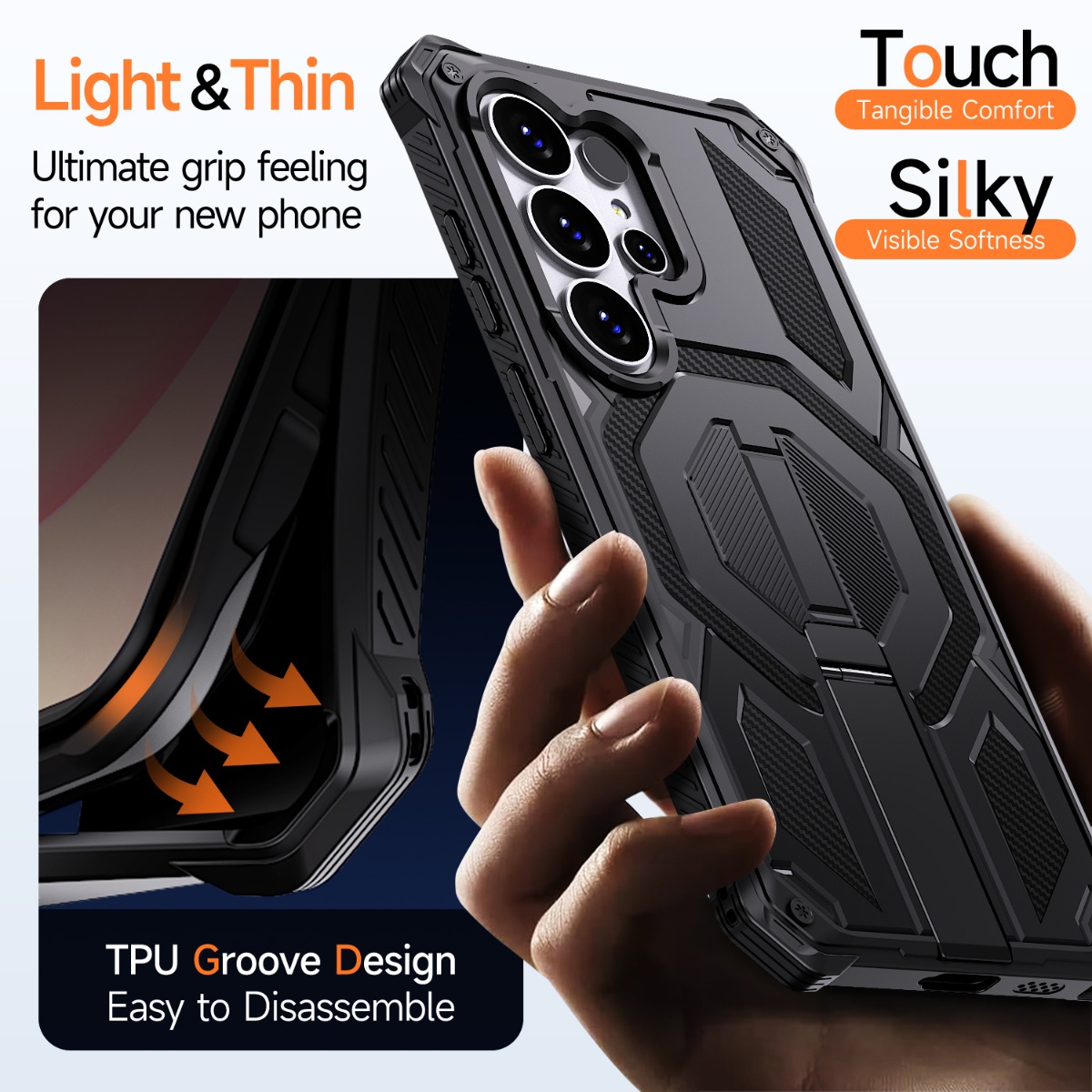 Phone Case for Samsung Galaxy  - Magnetic Charging Stand 리뷰 및 가격