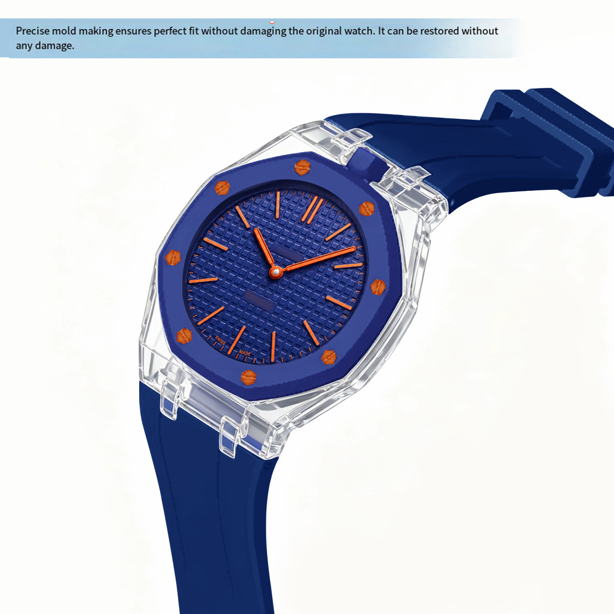 For AP Swatch Co branded Modif - Silicone Band Replacement 리뷰 및 가격