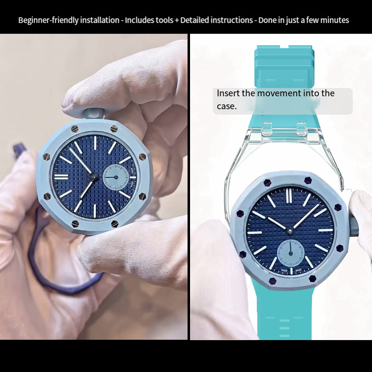 For AP Swatch Co branded Modif - Silicone Band Replacement 리뷰 및 가격