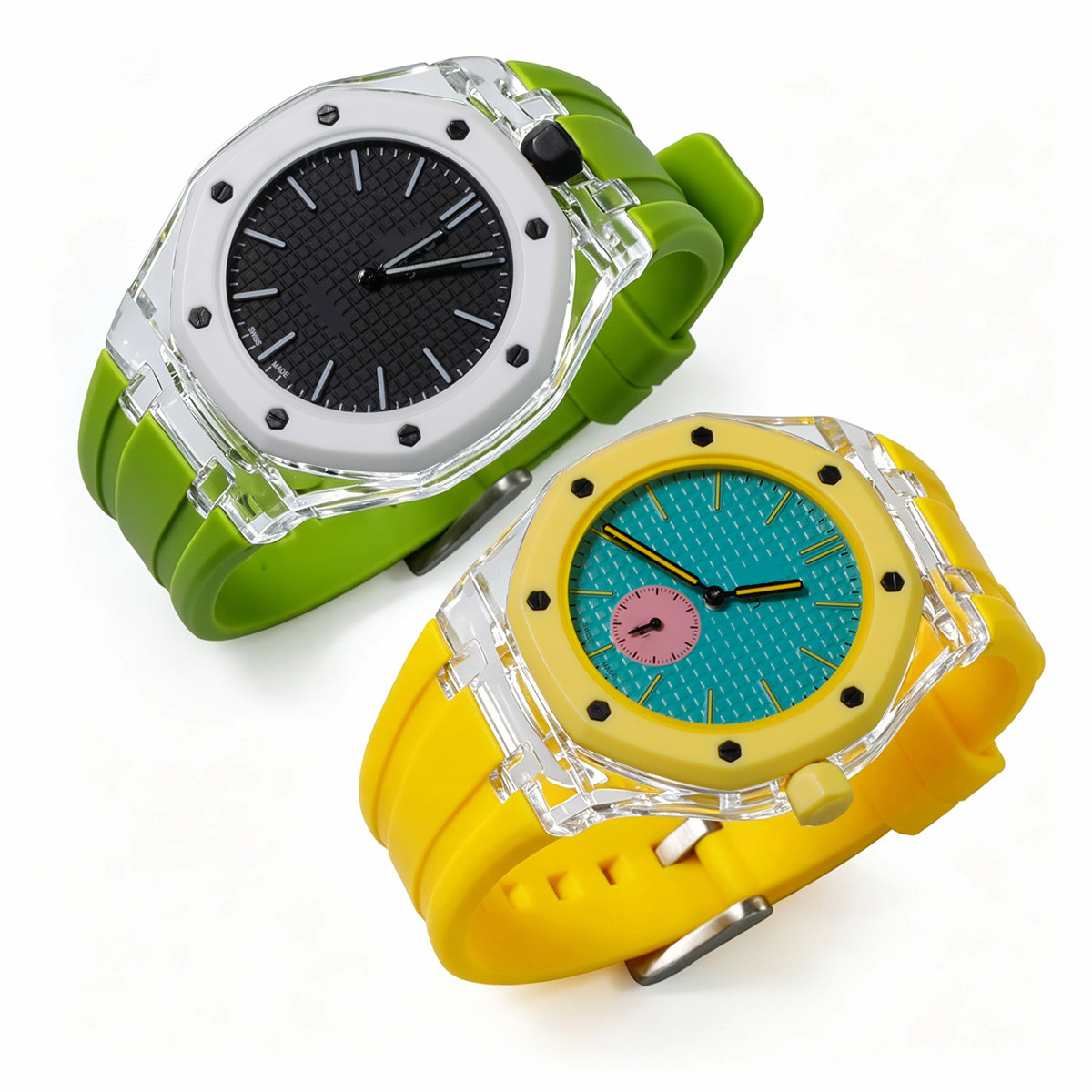 For AP Swatch Co branded Modif - Silicone Band Replacement 리뷰 및 가격