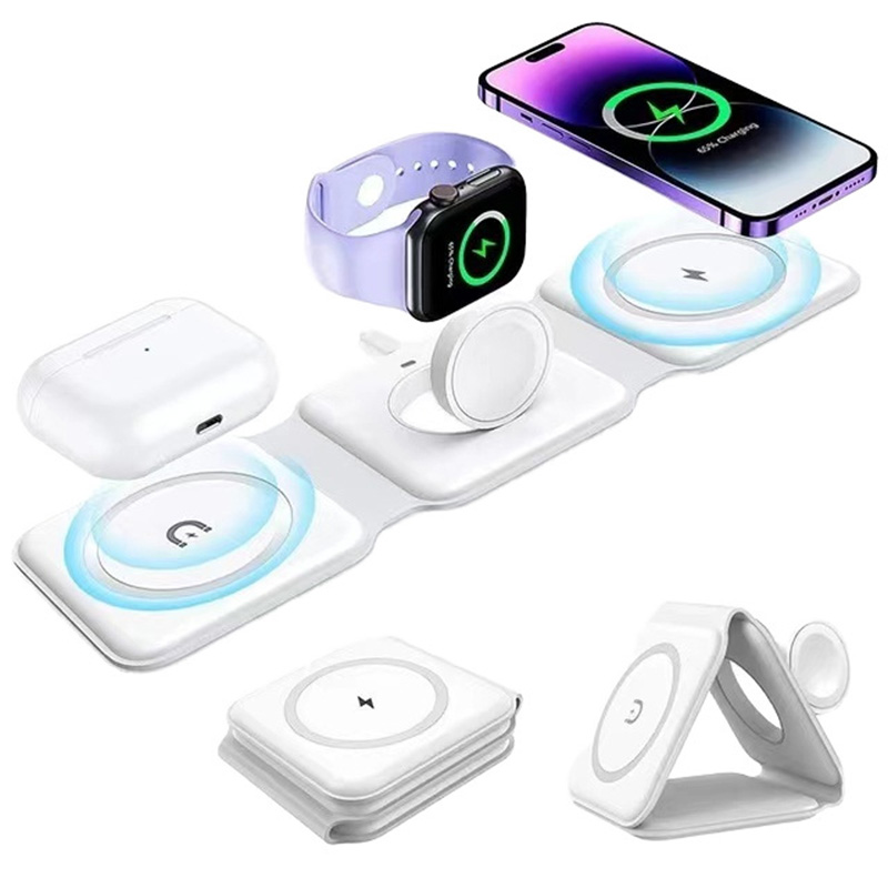3-in-1 Magnetic Folding Wirele - Wireless Charger Watch 리뷰 및 가격