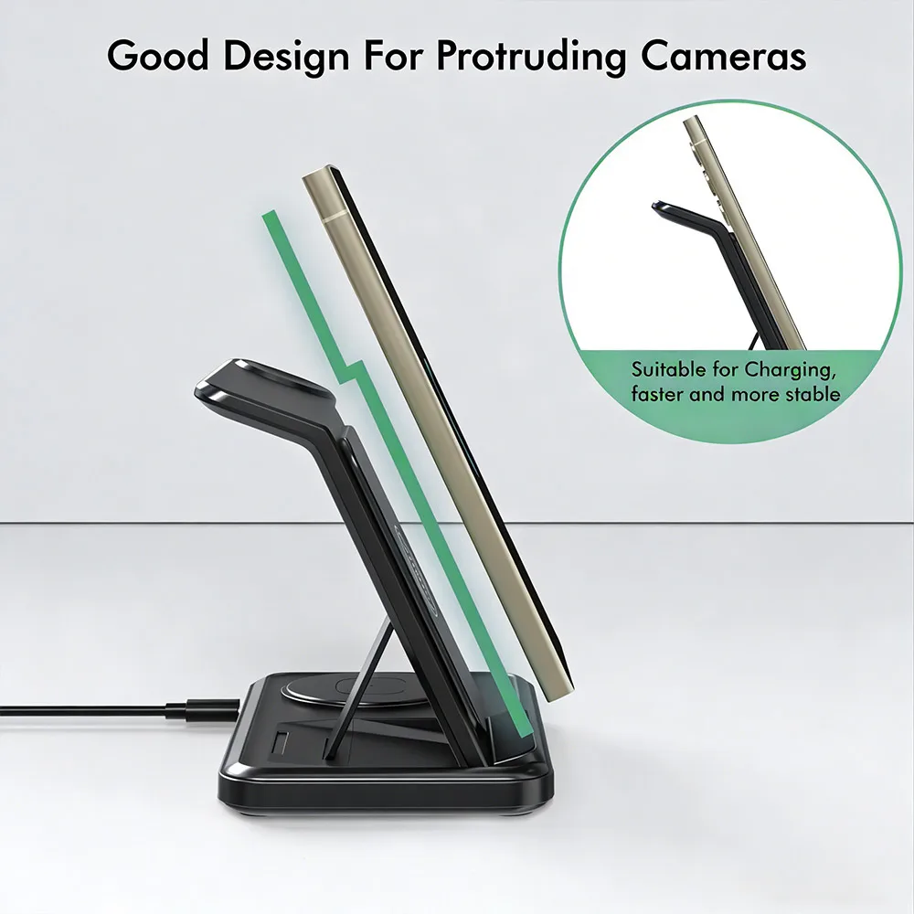 3 IN 1 Wireless Charger Statio - Wireless Charger Watch 리뷰 및 가격